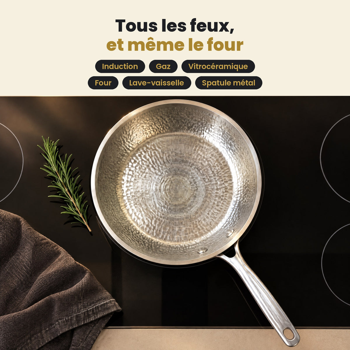 Tous les feux, et même le four